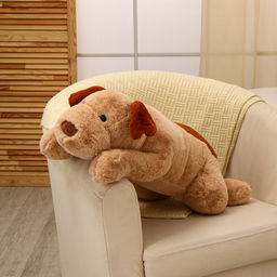 Мягкая игрушка «Собака», 75 см, цвет коричневый