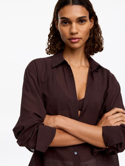 Camisa de crep? holgada - H&m фото 6