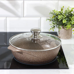 ГРАНИТ BROWN Жаровня 2,4л, арт. 32806