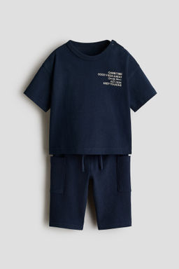 Conjunto de 2 piezas en algod?n
