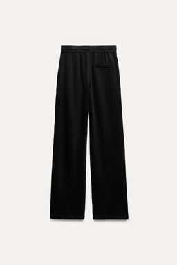 WASHED INTERLOCK TROUSERS - Zara фото 14