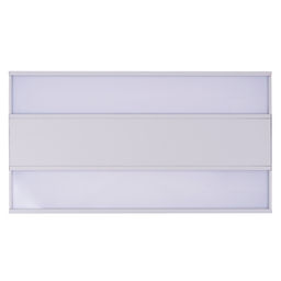 ULO-K16B 2x16W/4000K/L50 5W/3000K IP44 LIGHT GREY Светильник линейный светодиодный подвесной с фоновой подсветкой. Белый свет (4000К). Алюминий. Цвет светло-серый. TM Uniel