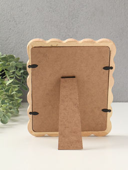 Фоторамка дерево 10х15 см с паспарту "Волна" 23,5х18,2х2 см