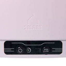 Контейнер для мусора"Smart"16л белый сенсорная крышка работает от батареек LR6 W8622B
