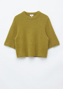 Camiseta de punto en mezcla de alpaca - H&m фото 2