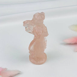 Ангел из мадагаскарского Розового кварца - Радуга самоцветов фото 4