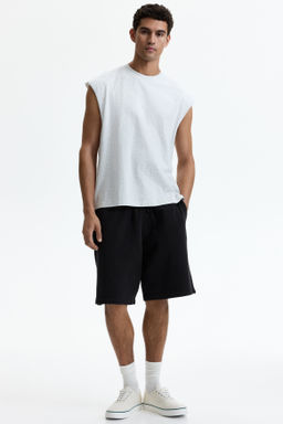 Camiseta sin mangas en algod?n Relaxed Fit - H&m фото 6