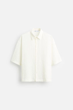 SEERSUCKER SHIRT - Zara фото 6