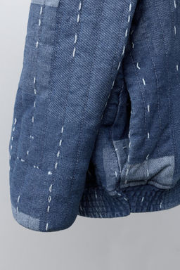 PATCHWORK BOMBER JACKET