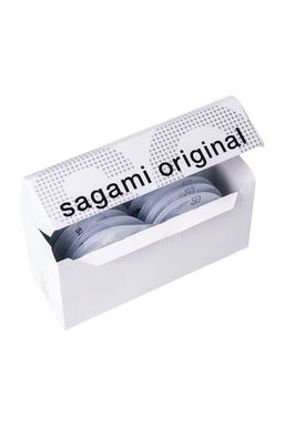 Презервативы Sagami, original 0.02, L-size, гладкие, 19 см, 5,8 см, 10 шт.  фото 2