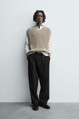 BOX FIT KNIT VEST