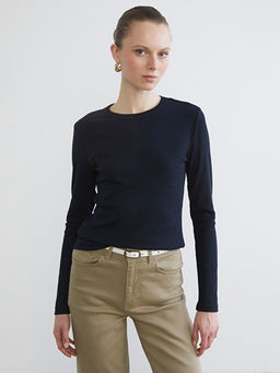 Dik Yaka Dokulu Kad?n Body