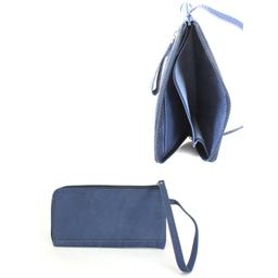 Портмоне мужское Croco-ПР-1061 натуральная кожа 3 отд, 3 карм, синий шора (1004) 245256