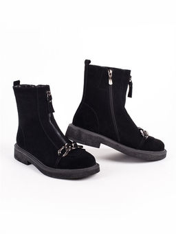 Ботинки женские натуральная кожа/ Броги удобные демисезонные B278