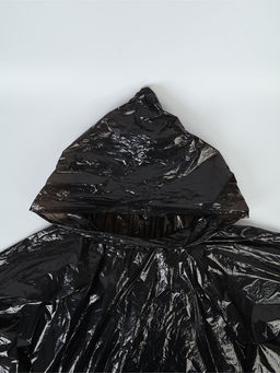 Цена за 2 шт. Детский дождевик-брелок "Привет, дождь", цвет черный