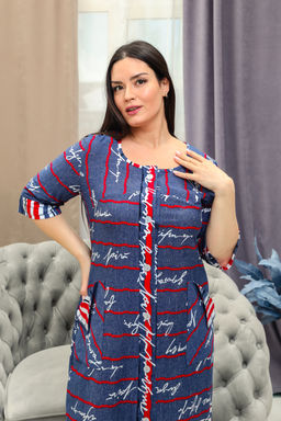 Халат женский Натали 8404 кулирка хлопок фото 11