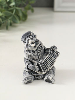 Сувенир "Медведь играет на гармошке" 6,3 см