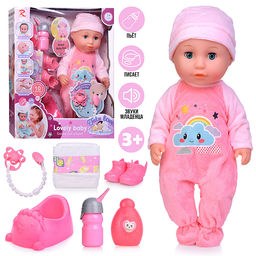 Пупс "Милена" с аксессуарами, в коробке