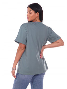 Футболка №155 (Мята) - Итос-плюс фото 3