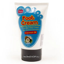 Крем для ног Кокос Banna, Таиланд, 120 мл Акция