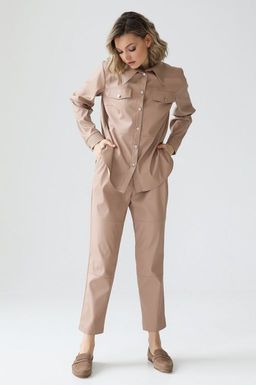 Брюки из искусственной кожи - Looklikecat фото 2