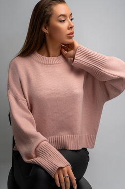 Женский укороченный свитер оверсайз Happyfox - Happy fox фото 2