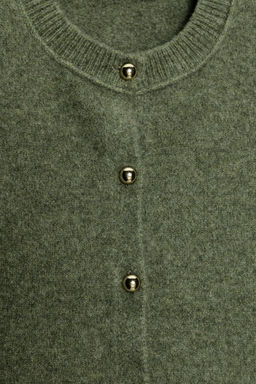 CARDIGAN WITH BALL-SHAPED BUTTONS - Zara фото 5
