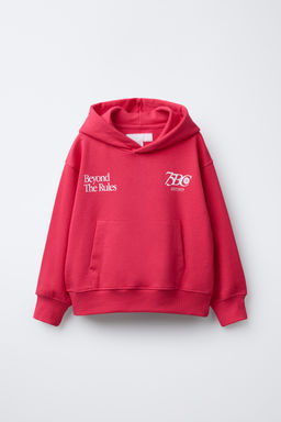 SLOGAN HOODIE AND BERMUDA SHORTS SET - Zara фото 2