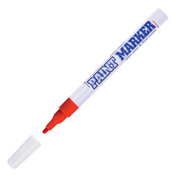 Маркер-краска MunHwa Slim Paint Marker 2 мм красн. круглый 1 шт