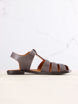 Босоножки 1035.подиум178br.Вакса коричневый - Edart фото 6