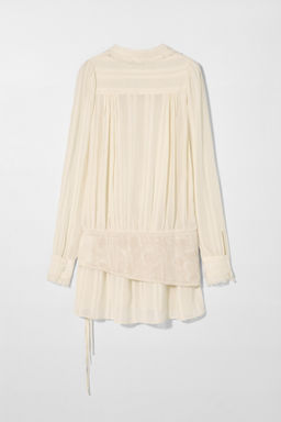 EMBROIDERED SASH DRESS KATE MOSS X ZARA  фото 2