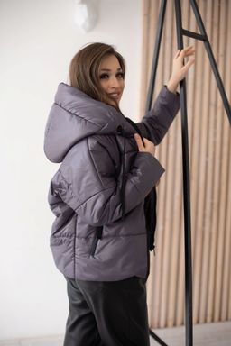 Куртка женская демисезонная 22690 (лиловый) - Kankan фото 3