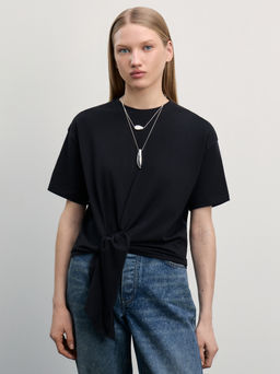 Футболка с завязками / Zarina