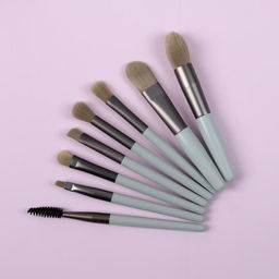 Набор кистей для макияжа Pastel, 8 предметов, PVC-чехол, цвет МИКС - Queen fair фото 7