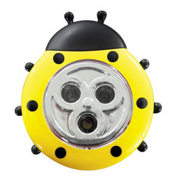 DTL-354 Божья Коровка/Yellow/3LED/3AAA Cветильник-ночник Божья Коровка,питание от 3-х батареек AAA (в комплект не входят). Цвет -желтый. Упаковка - блистер
