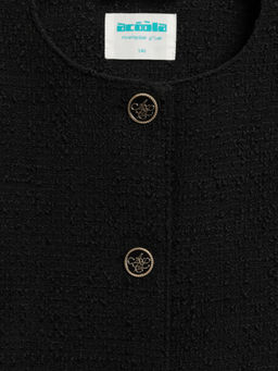 ACOOLA / Жакет детский для девочек Ivron_jk черный  фото 4