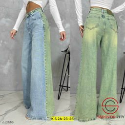 Джинсы с высокой посадкой