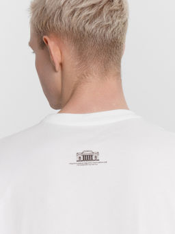 Футболка мужская белая с принтом в виде картины Ночь на острове Родос, Иван Айвазовский - Mark formelle фото 5