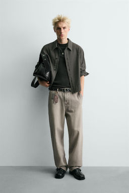 KEYRING PRINT TROUSERS - Zara фото 11