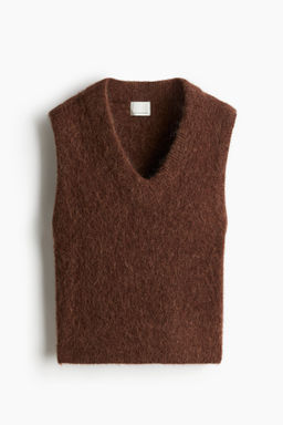 Su?ter sin mangas en mezcla de alpaca - H&m фото 2