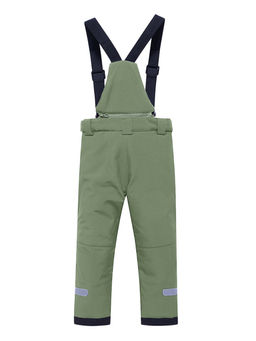 Горнолыжный костюм Valianly детский для мальчика цвета хаки 9201Kh  фото 7