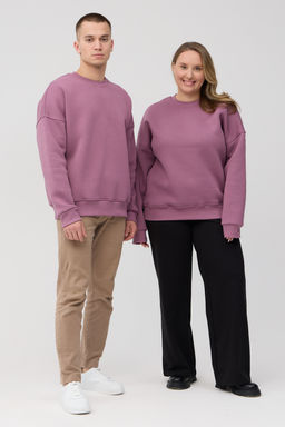 Джемпер, свитшот из мягкого футера с начёсом - Solo mio фото 3