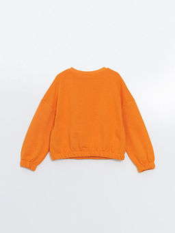 Bisiklet Yaka K?z ?ocuk Sweatshirt - Waikiki фото 3