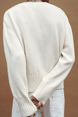 PLAIN KNIT SWEATER - Zara фото 3