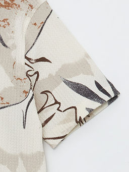 Desenli K?sa Kollu Erkek ?ocuk G?mlek - Waikiki фото 3