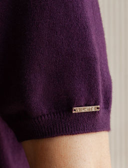 Джемпер тонкой вязки из хлопка с кашемиром