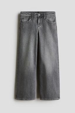 Relaxed Wide Leg Jeans - H&m фото 2