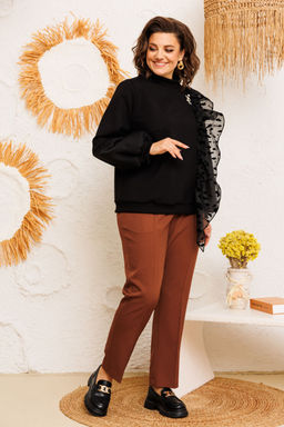 Костюм Romanovich Style 2-2743 чёрный/коричневый фото 8