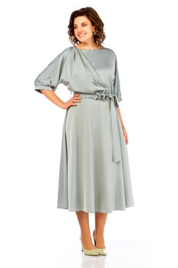 Платье Olga Style С959 шалфей