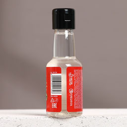 Гель для душа водка Лучшему из лучших, 90 мл, аромат клюквы, Чистое счастье